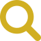 Gold Magnifying Glass Icon