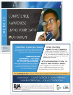 Promotional Poster Image for "From Crisis to C.A.L.M.—Visor Card"