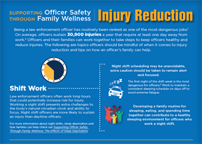 Image for Supporting Officer Safety Through Family Wellness: Injury Reduction