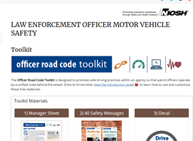 Image for Law Enforcement Officer Motor Vehicle Safety