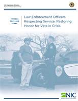 Image for Law Enforcement Officers Respecting Service, Restoring Honor for Vets in Crisis