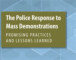 Image for The Police Response to Mass Demonstrations:  Promising Practices and Lessons Learned