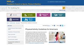 Image for Physical Activity Guidelines for Americans