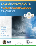 Image for #CALMIsContagious / #CALMIsCourageous Agency Social Media Guide