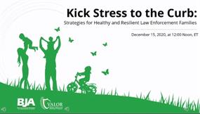 Image for Kick Stress to the Curb: Strategies for Healthy and Resilient Law Enforcement Families