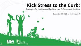 Image for Kick Stress to the Curb: Strategies for Healthy and Resilient Law Enforcement Families