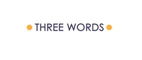 Image for Three Words