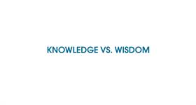 Image for Knowledge Versus Wisdom
