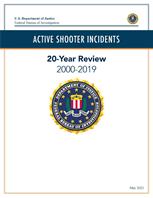 Image for Active Shooter Incidents 20-Year Review, 2009-2019