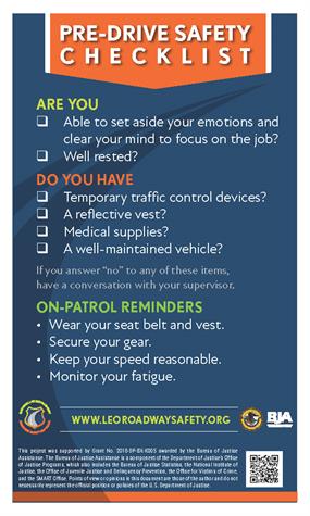Image for Pre-Drive Safety Checklist