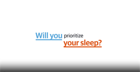 Image for Prioritize Sleep