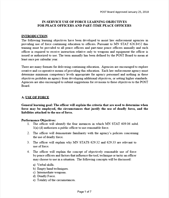 Image for In-Service Use of Force Learning Objectives for Peace Officers and Part-Time Peace Officers