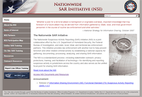 Image for Nationwide SAR Initiative