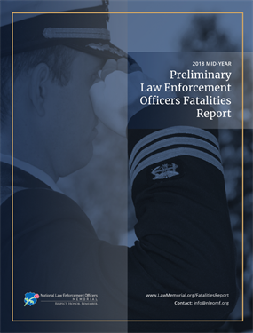 Image for 2018 Mid-Year Preliminary Law Enforcement Officers Fatalities Report
