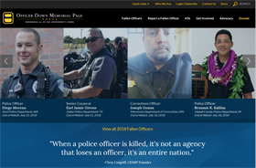 Image for Officer Down Memorial Page: Remembering all of law enforcement's heros