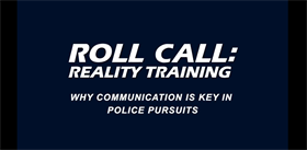 Image for Reality Training - Why Communication is Key in Police Pursuits