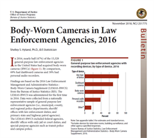 Image for Body-Worn Cameras in Law Enforcement Agencies, 2016