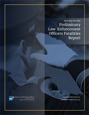 Image for 2018 End-of-Year Preliminary Law Enforcement Officers Fatalities Report